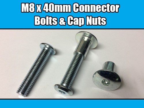 40mm furniture connector - m8,