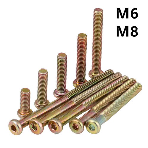Color zinc steel - m8,