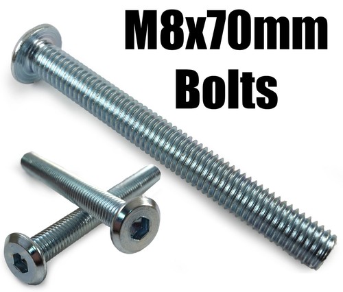 70mm furniture connector - m8,