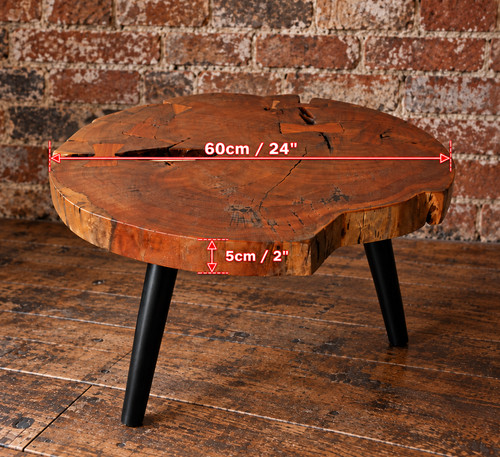 Vintage solid wood tree slice - solid,
