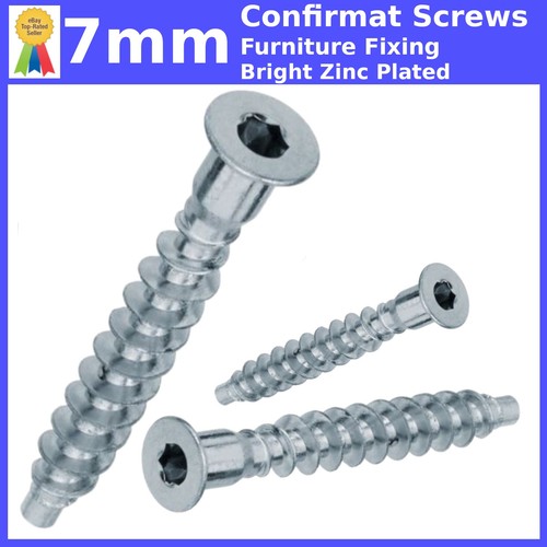 Furniture screws 7mm fixing - screws,
