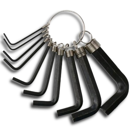 10pc hex key set metric - 10pc, allen