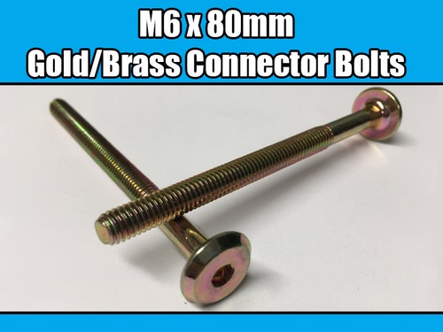 80mm gold brass yellow - 80mm,
