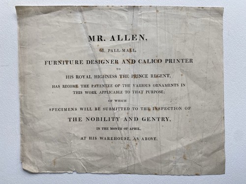 Large regency trade advert - large,