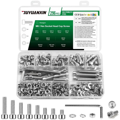 Hex bolts and nuts - hex,