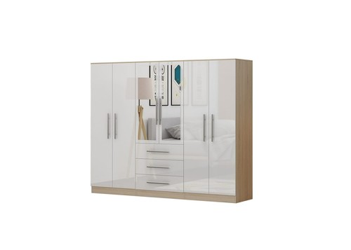 Modern door large mirrored - door,