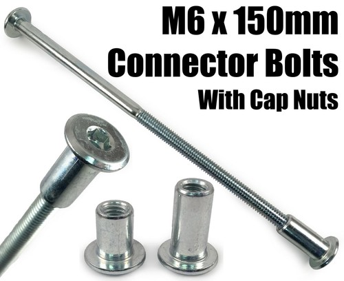 150mm furniture connector - m6, x